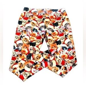 TIPSY ELVES CATS size Large polyester spandex blend Leggings cute soft fun wear